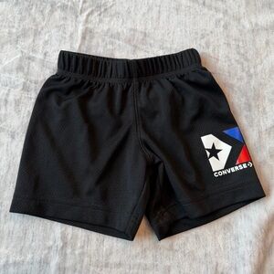 3/20$ Converse Toddler Black Shorts size 2T
